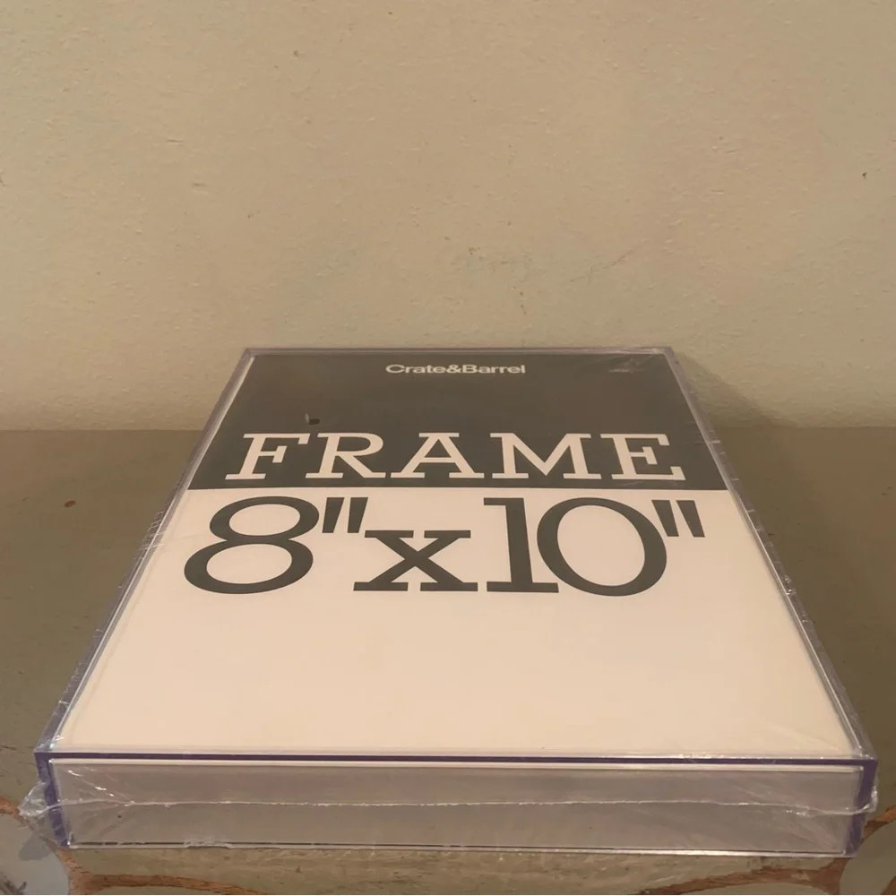 New Old Stock Crate&Barrel 8X10 Square Picture Frame.
